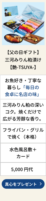 【父の日ギフト】三河みりん粕漬け【艶-TSUYA-】