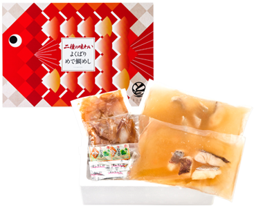 二種の味わいよくばりめで鯛めし２～３人前
