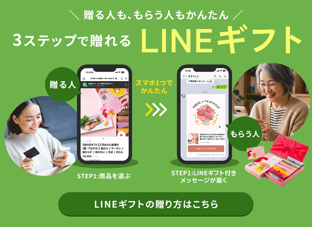 LINEギフトのご利用方法