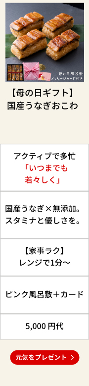 【母の日ギフト】国産うなぎおこわ