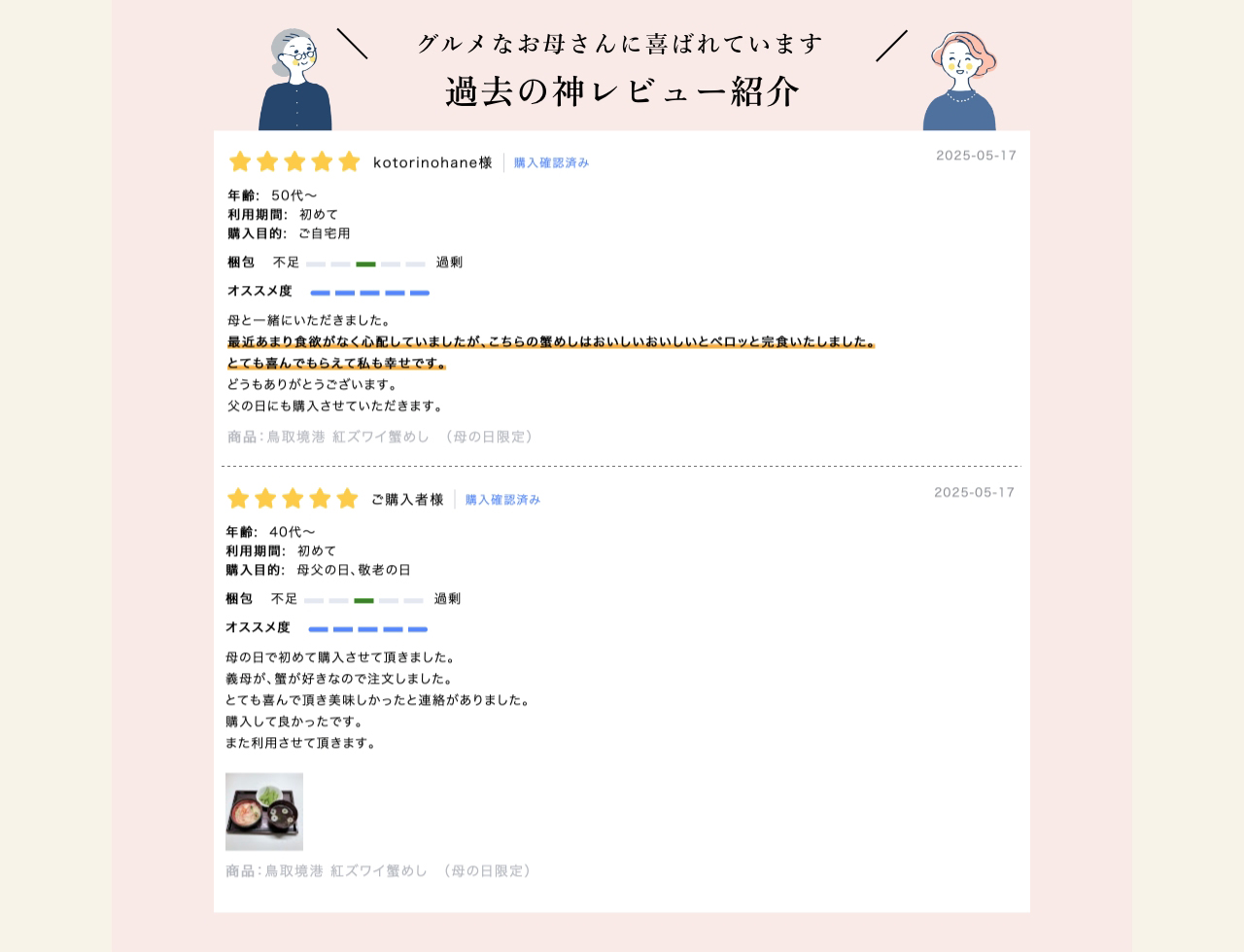 過去の神レビュー紹介