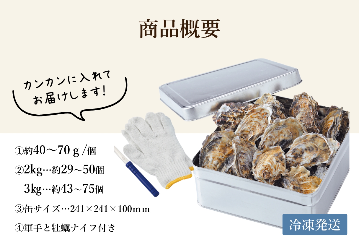 カンカンに入れてお届けします！