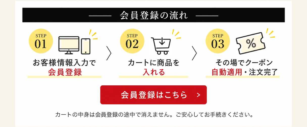 会員登録はこちら