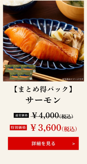 【まとめ得パック】サーモン